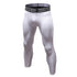 Men's Dry Fit Capri Workout Running Leggings Compression Shorts